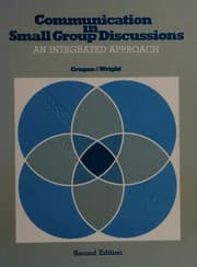 Tapa de Communication in small group discussions