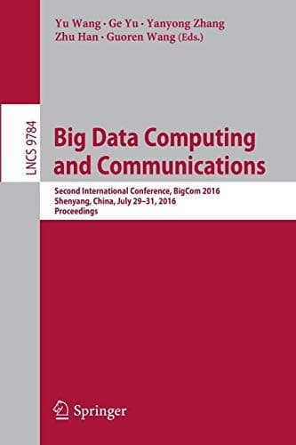 Tapa de Big Data Computing and Communications