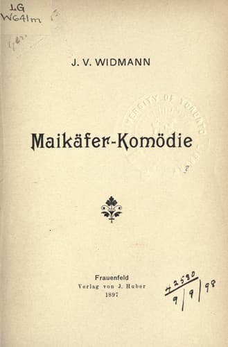 Tapa de Maikäfer-Komödie