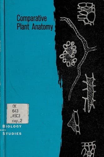 Tapa de Comparative plant anatomy