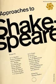 Tapa de Approaches to Shakespeare