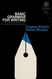 Tapa de Basic grammar for writing
