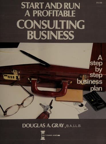 Tapa de Start and run a profitable consulting business