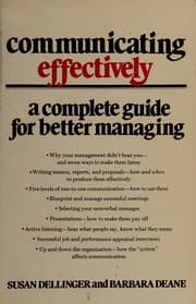 Tapa de Communicating effectively