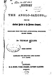 Tapa de History of the Anglo-Saxons: From the Earliest Period to the Norman Conquest