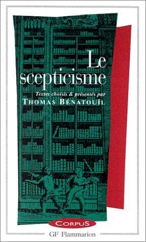 Tapa de Le scepticisme
