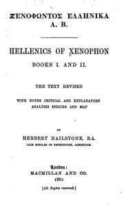 Tapa de Hellenics: Books i and Ii