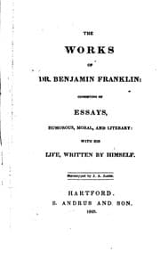 Tapa de The Works of Dr. Benjamin Franklin: Consisting of Essays, Humorous, Moral ..