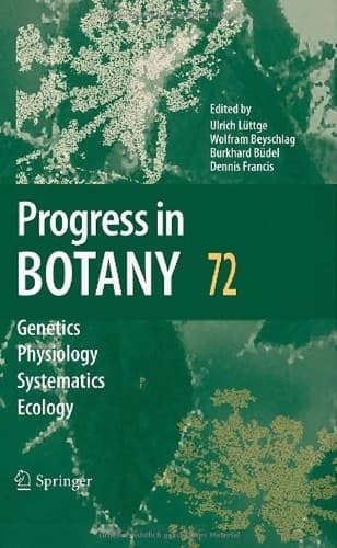 Tapa de Progress in Botany 72