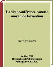 Tapa de La visioconfe rence comme moyen de formation