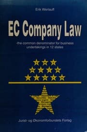 Tapa de EC company law