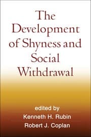 Tapa de The development of shyness and social withdrawal