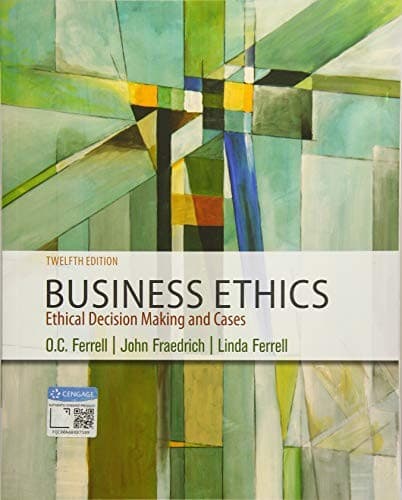 Tapa de Business Ethics