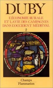 Tapa de L'économie rurale et la vie des campagnes dans l'Occident médiéval, tome 2
