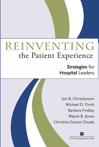 Tapa de Reinventing the patient experience