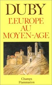 Tapa de L'Europe au Moyen Age