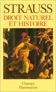 Tapa de Droit naturel et histoire