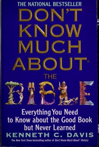 Tapa de Don't know much about the Bible