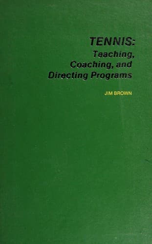 Tapa de Tennis: teaching, coaching, and directing programs