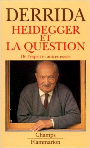 Tapa de Heidegger et la question