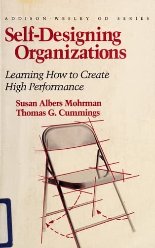 Tapa de Self-designing organizations