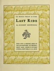 Tapa de So here then is the last ride