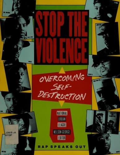 Tapa de Stop the violence