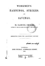 Tapa de Workmen's earnings, strikes, and savings