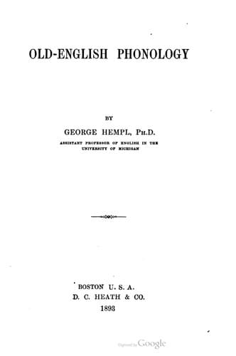 Tapa de Old-English phonology