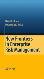 Tapa de New frontiers in enterprise risk management