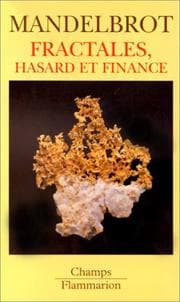 Tapa de Fractales, hasard et finance, 1959-1997