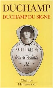Tapa de Duchamp du signe