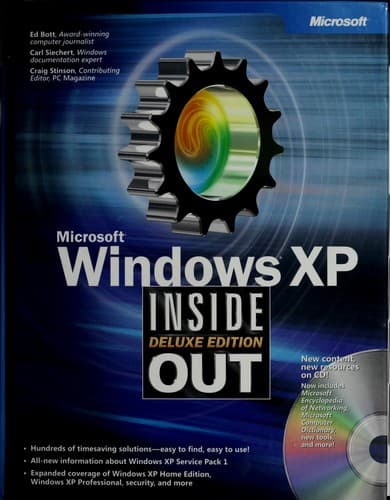 Tapa de Microsoft Windows XP inside out