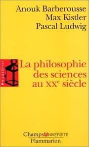 Tapa de La philosophie des sciences au XXe siècle