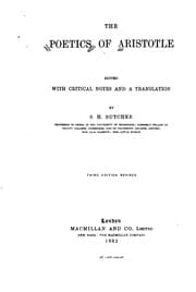 Tapa de Aristotle's Poetics: a transl. and comment. for students of literature