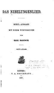 Tapa de Das Nibelungenlied: Schul-ausgabe