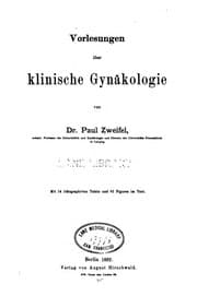 Tapa de Vorlesungen über klinische Gynäkologie