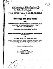Tapa de "Astrology theologized."