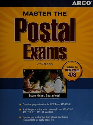 Tapa de Master the postal exams