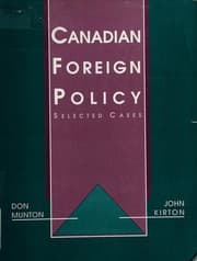 Tapa de Canadian foreign policy