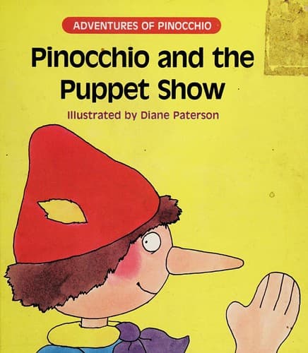Tapa de Pinocchio and the puppet show