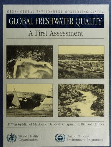 Tapa de Global freshwater quality