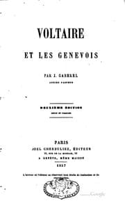 Tapa de Voltaire et les Genevois