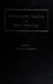 Tapa de Contemporary readings in sport psychology