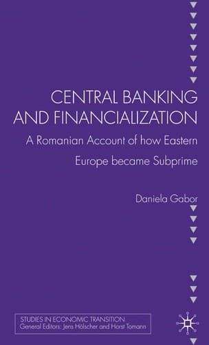 Tapa de Central banking and financialization