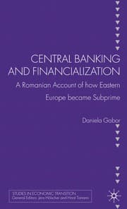 Tapa de Central banking and financialization