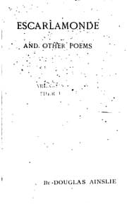 Tapa de Escarlamonde: And Other Poems
