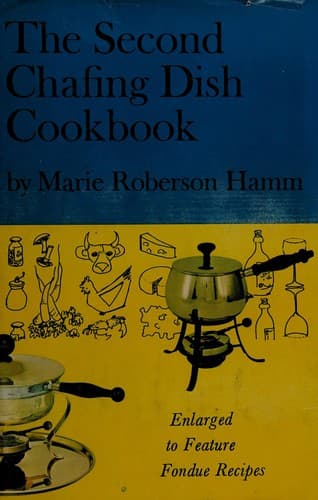 Tapa de The second chafing dish cookbook.