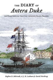 Tapa de The diary of Antera Duke, an eighteenth-century African slave trader
