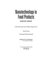 Tapa de Nanotechnology in food products